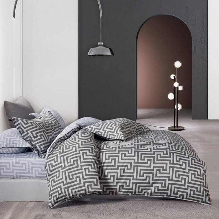 Σετ πάπλωμα υπέρδιπλο Art 11102 Jay 220x240 Εμπριμέ Beauty Home