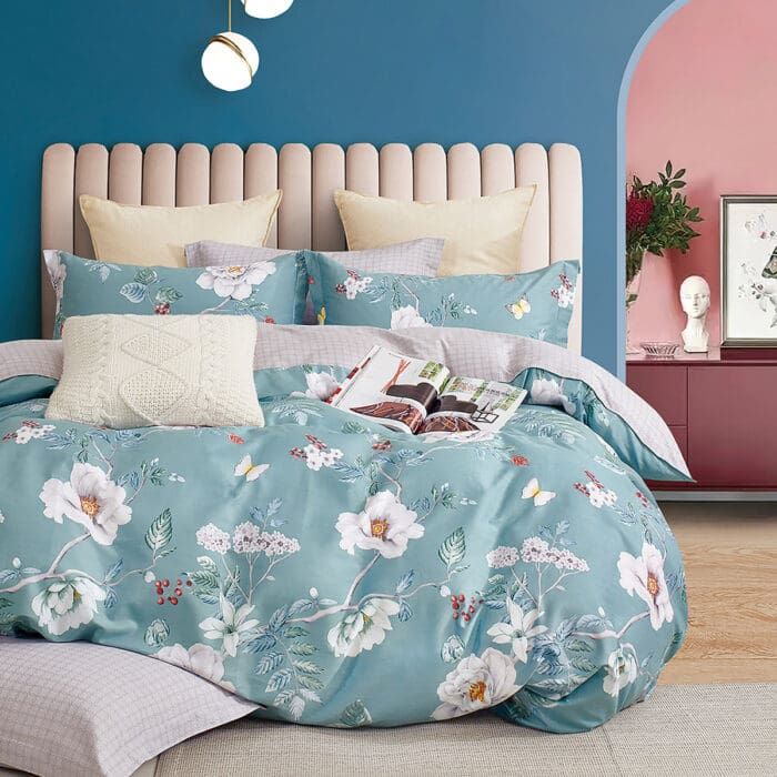 Σετ πάπλωμα υπέρδιπλο Art 11107 Stork 220x240 Εμπριμέ Beauty Home