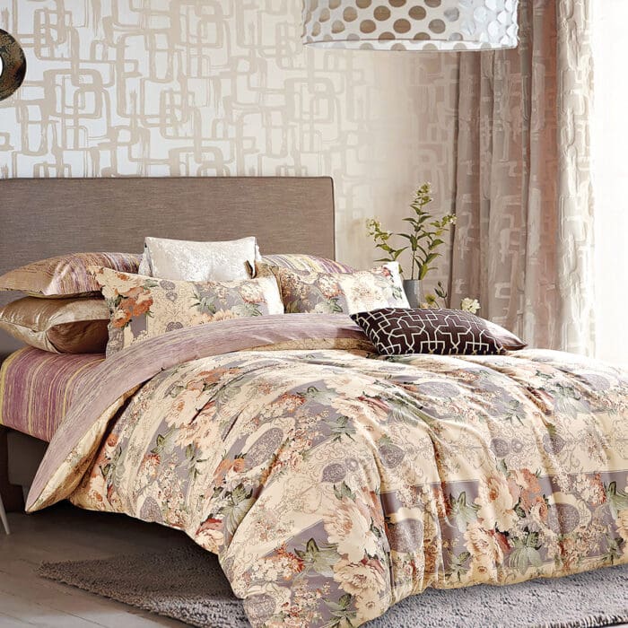 Σετ πάπλωμα υπέρδιπλο Art 11111 Pheasant 220x240 Εμπριμέ Beauty Home