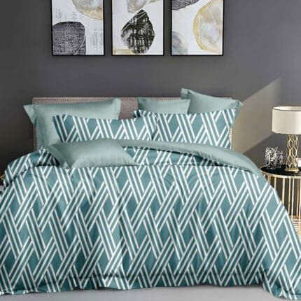 Σετ σεντόνια υπέρδιπλα Art 12054 Gorgeous you 230x260 Πετρόλ Beauty Home