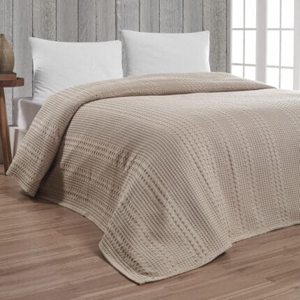 Beauty Home Πικέ υπέρδιπλη Division Αrt 1995 Μπεζ 230x240