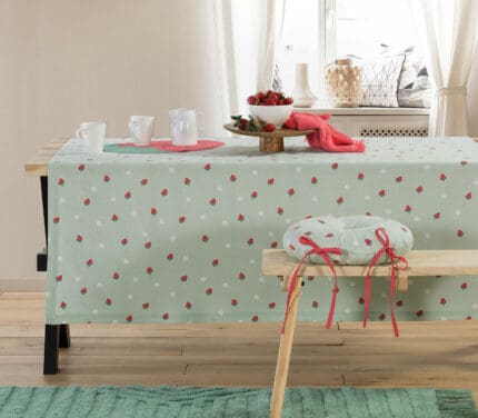ΤΡΑΠΕΖΟΜΑΝΤΗΛΟ ΒΑΜΒ ΑΛΕΚΙΑΣΤΟ STRAWBERRY TASTE 140X180