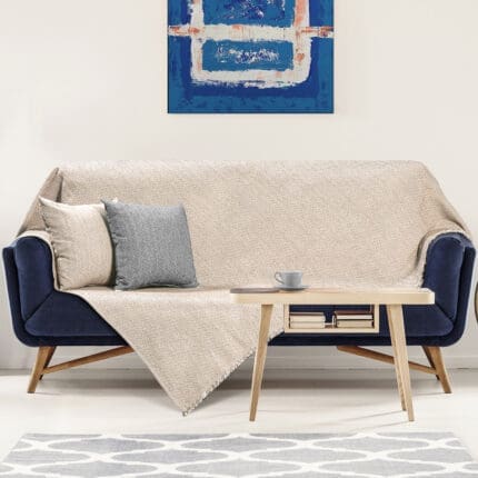 Ριχτάρι Τριθέσιο Art 8476 180x300 Μπεζ Beauty Home
