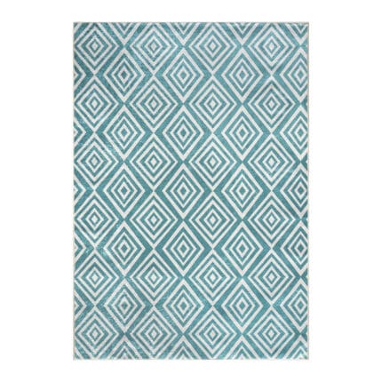 Πατάκι Azelie Art 9762-Aqua 67x140 Τυρκουάζ Beauty Home