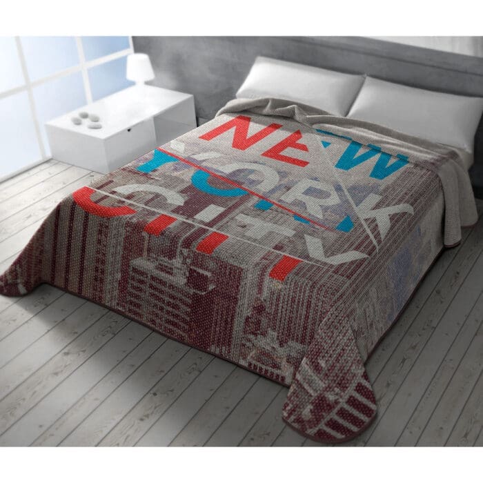 ΚΟΥΒΕΡΤΑ ΙΣΠΑΝΙΑΣ ΜΟΝΗ 160X220 BELPLA STER NEW YORK(304)