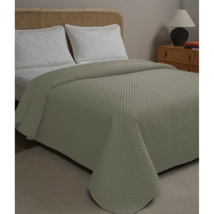 ΚΟΥΒΕΡΛΙ SATEN ΥΠΕΡΔΙΠΛΟ 220Χ240 ADAM HOME IMPERIAL TAUPE