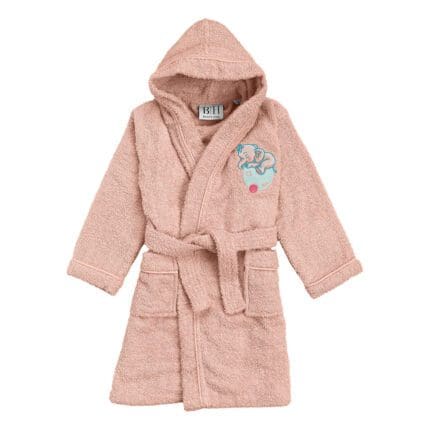 Beauty Home Μπουρνούζι βρεφικό-παιδικό Art 5421 3-4 ετών Ροζ