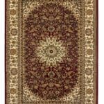 ΧΑΛΙ PERSIA 1019 BURGUNDY ΜΕ ΚΡΟΣΣΙ - 080X150  NewPlan