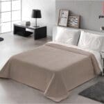 ΚΟΥΒΕΡΤΑ ΥΠΕΡΔΙΠΛΗ 220X240 PIERRE CARDIN NANCY STER 545 TAUPE(55)