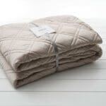 ATHENA-303 ΚΟΥΒΕΡΛΙ KING 270Χ270 ΡΕΛΙ BEIGE