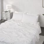 Beauty Home Σετ παπλωματοθήκη υπέρδιπλη Hilton Art 11151 230x250 Λευκό