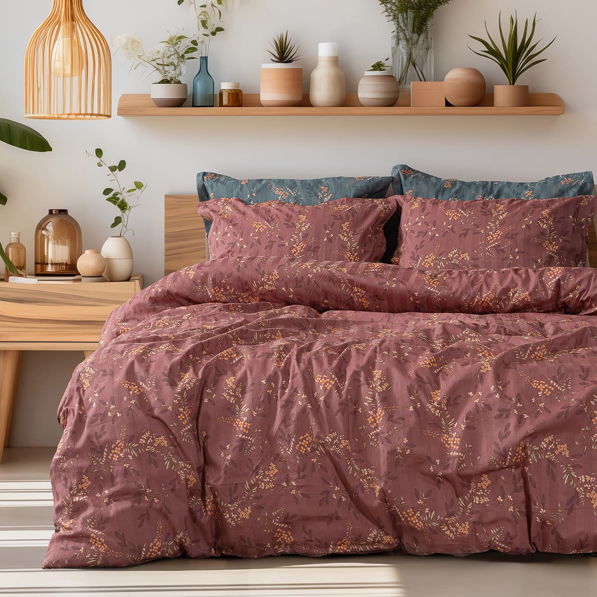 Beauty Home Σετ σεντόνια υπέρδιπλα Art 12216 Indra 100% Βαμβακοσατέν 300tc 240x270 Σάπιο μήλο Beauty Home Σετ σεντόνια υπέρδιπλα Art 12216 Indra 100% Βαμβακοσατέν 300tc 240x270 Σάπιο μήλο