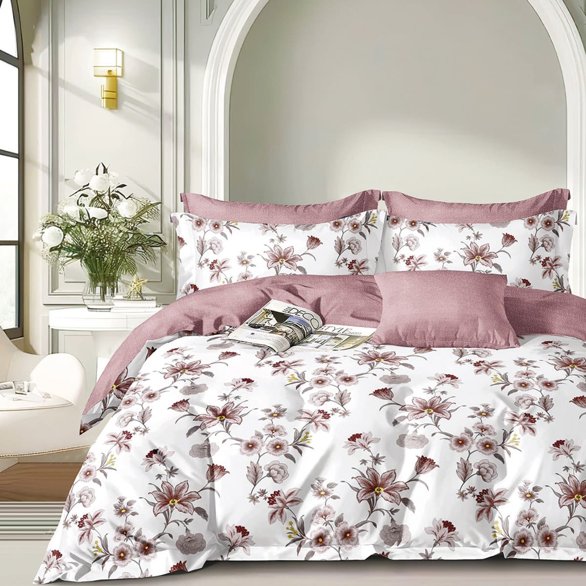 Beauty Home Σετ πάπλωμα υπέρδιπλο Art 12270 Angelina 220x240 Αμέθυστος Beauty Home Σετ πάπλωμα υπέρδιπλο Art 12270 Angelina 220x240 Αμέθυστος