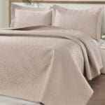 Beauty Home Σετ κουβερλί υπέρδιπλο Melusine Art 12317 230x250 Άμμου