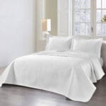 Beauty Home Σετ κουβερλί υπέρδιπλο Alisa Art 12324 230x250 Λευκό