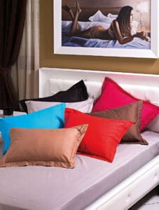 Beauty Home Σεντόνι μονό με λάστιχο Art 1380 σε 6 χρώματα  100x200+28  Φουξ - Image 2