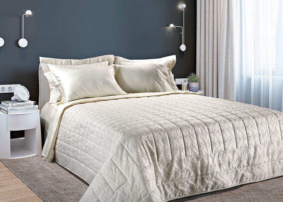 Beauty Home Σετ σεντόνια υπέρδιπλα Lofiel Art 1932  240x260  Εκρού