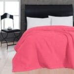 Beauty Home Πικέ υπέρδιπλη waffle Art 1990 Fuchsia 230x240 Φουξ
