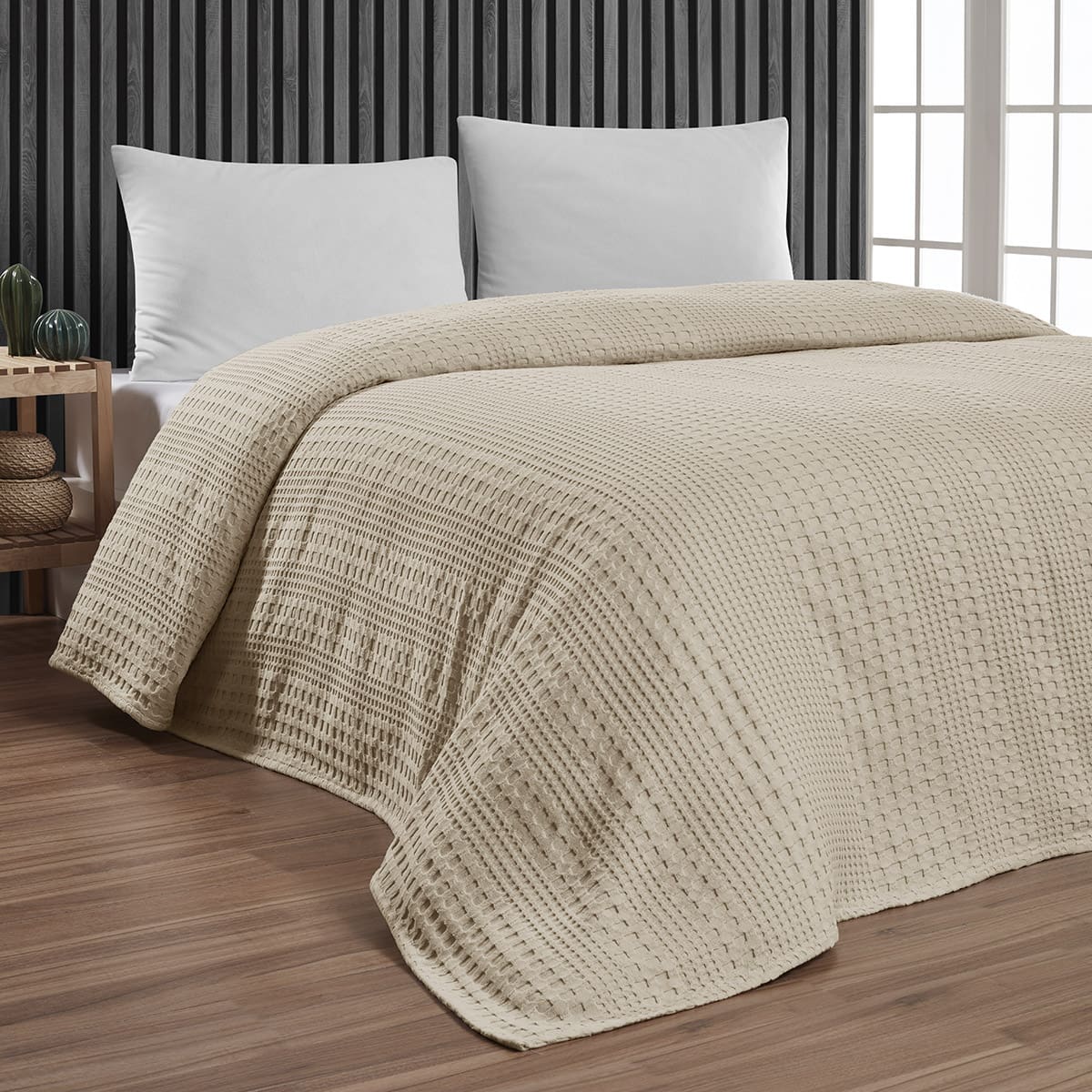 Beauty Home Πικέ υπέρδιπλη Division Αrt 1995 Εκρού 230x240 Beauty Home Πικέ υπέρδιπλη Division Αrt 1995 Εκρού 230x240