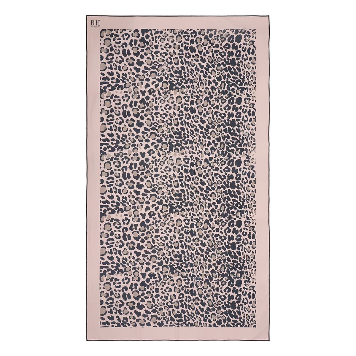 Beauty Home Πετσέτα θαλάσσης διπλής όψης Microfiber Art 2254 90x160 Άμμου