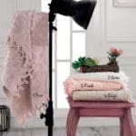 Beauty Home Πετσέτα προσώπου ζακάρ με δετό κρόσι Art 3180 50x90 Μπεζ