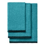 Beauty Home Σετ πετσέτες Art 3456 Σετ 3τμχ Πετρόλ