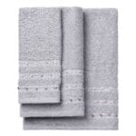 Beauty Home Σετ πετσέτες Art 3465 Σετ 3τμχ Γκρι