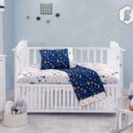 Beauty Home Σετ σεντόνια βρεφικά Art 5174 120x160 Μπλε