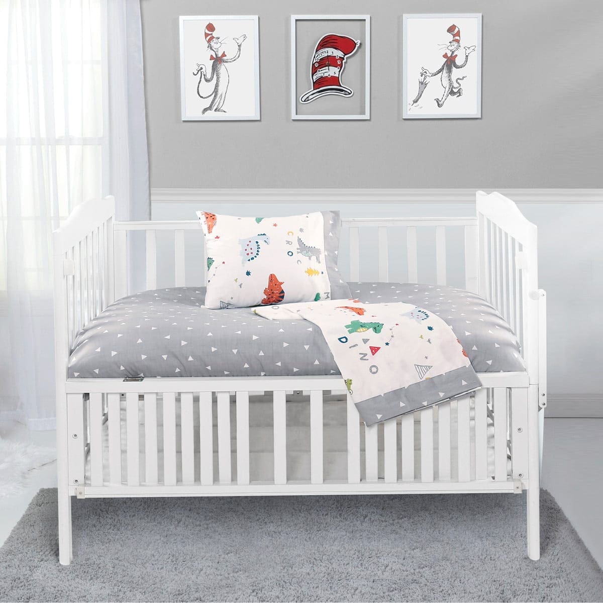 Beauty Home Σετ σεντόνια βρεφικά Art 5177 120x160 Γκρι Beauty Home Σετ σεντόνια βρεφικά Art 5177 120x160 Γκρι