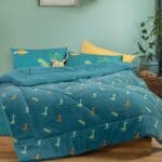 ΠΑΙΔΙΚΟ ΚΟΥΒΕΡΤΟΠΑΠΛΩΜΑ ΜΟΝΟ DINOS ON WHEELS 160Χ220 NEF-NEF HOMEWARE