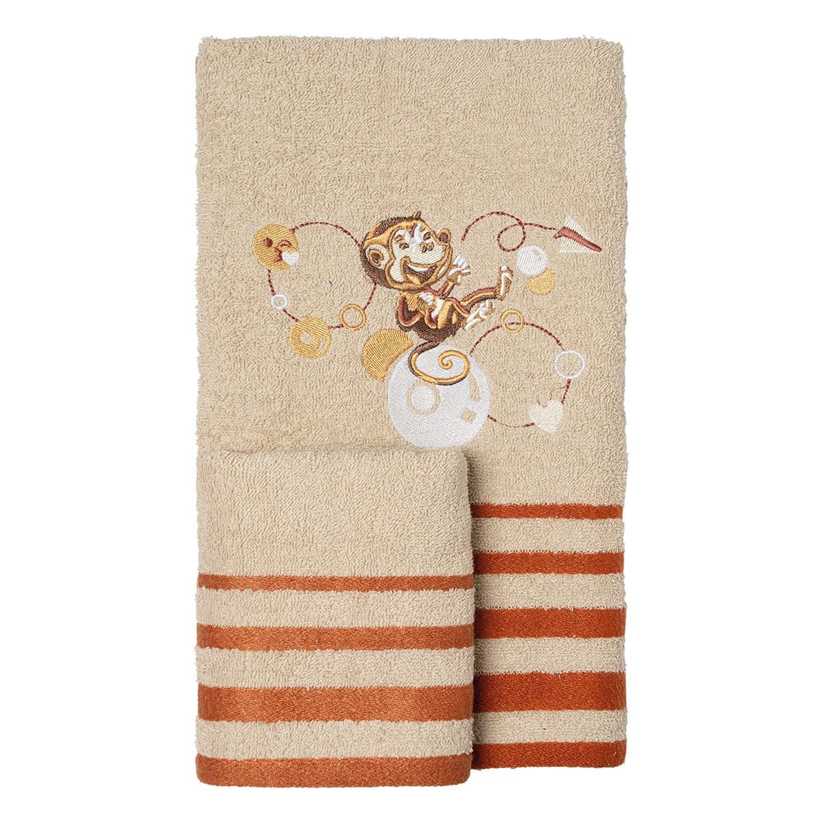 Beauty Home Σετ πετσέτες Art 5426 Σετ 2τμχ Μπεζ Beauty Home Σετ πετσέτες Art 5426 Σετ 2τμχ Μπεζ