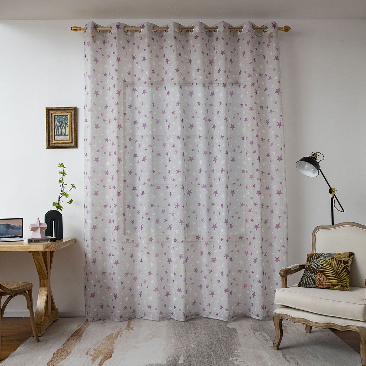 Beauty Home Κουρτίνα Art 6122 280x280 Γκρι