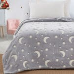 Beauty Home Κουβέρτα μονή φωσφορίζουσα Flash Art 6258 160x220 Γκρι - Image 2