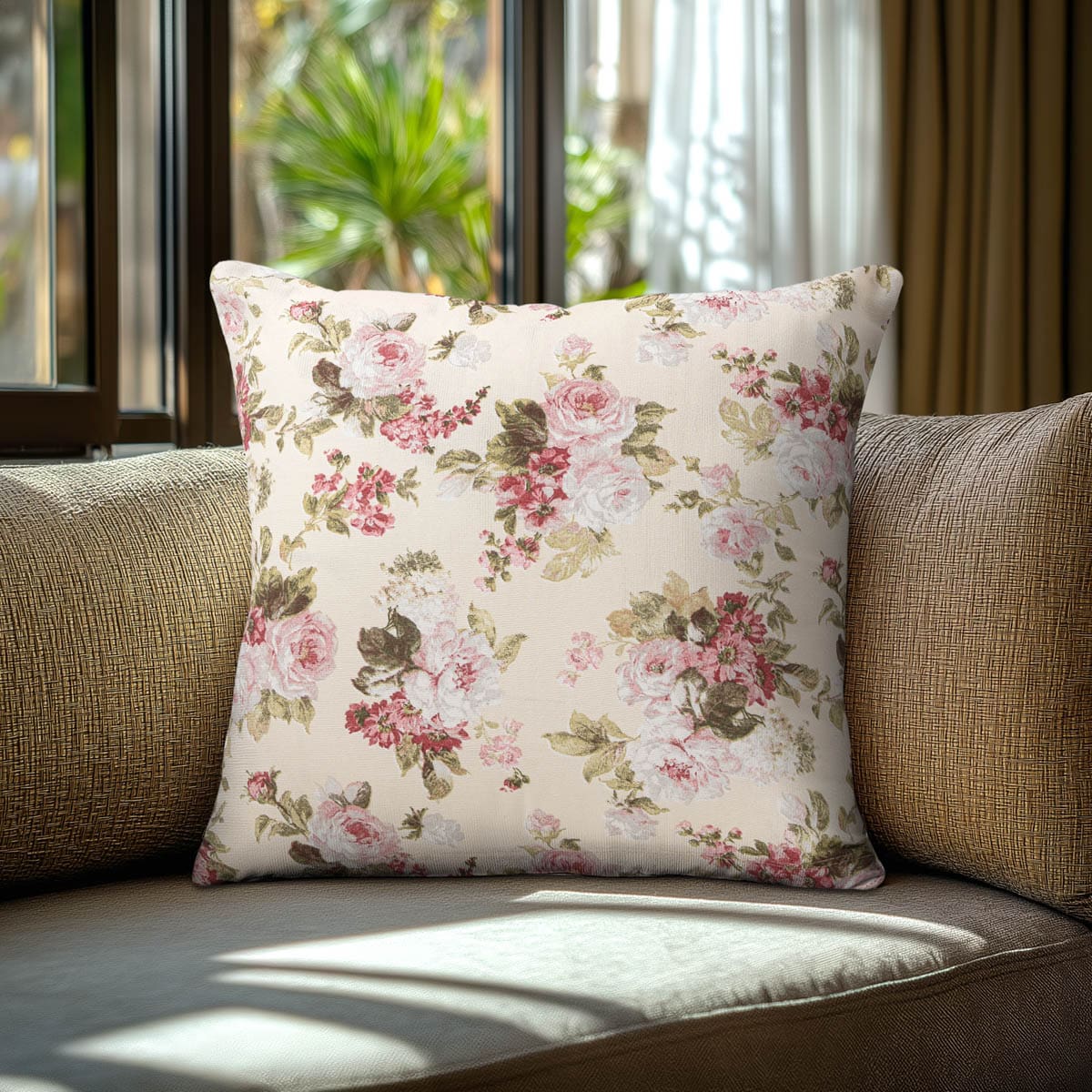Beauty Home Μαξιλαροθήκη ΦΛΟΡΑΛ VINTAGE Beauty Home Μαξιλαροθήκη ΦΛΟΡΑΛ VINTAGE