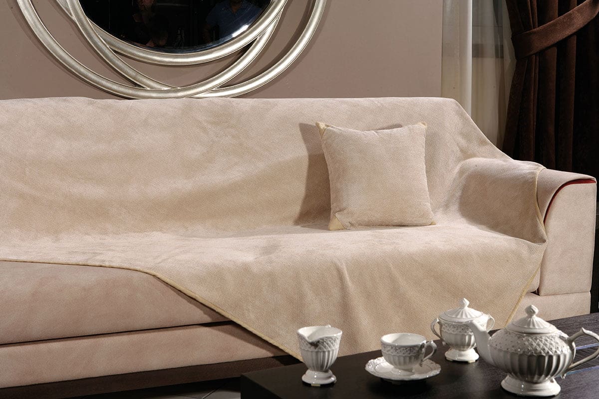Beauty Home Σετ ριχτάρι 3τμχ Chic Art 8116 (180x170+180x250+180x300) Μπεζ