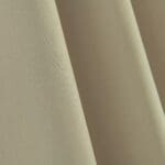 Beauty Home Κουρτίνα Full Blackout σκίασης με 8 κρίκους Soft Art 8391 Beige 140x270 Άμμου - Image 6