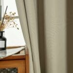 Beauty Home Κουρτίνα Full Blackout σκίασης με 8 κρίκους Soft Art 8391 Beige 140x270 Άμμου - Image 10