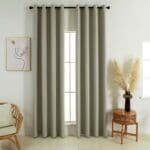 Beauty Home Κουρτίνα Full Blackout σκίασης με 8 κρίκους Soft Art 8391 Dark Beige-3 140x270 Σκούρο Μπεζ