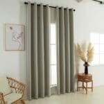 Beauty Home Κουρτίνα Full Blackout σκίασης με 8 κρίκους Soft Art 8391 Dark Beige-3 140x270 Σκούρο Μπεζ - Image 2