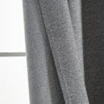 Beauty Home Κουρτίνα Full Blackout σκίασης με 8 κρίκους Elite Art 8392 Grey-Νο7 140x270 Σκούρο Γκρι - Image 7
