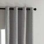 Beauty Home Κουρτίνα Full Blackout σκίασης με 8 κρίκους Elite Art 8392 Light Grey-Νο3 140x270 Ασημί - Image 4