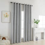 Beauty Home Κουρτίνα Full Blackout σκίασης με 8 κρίκους Elite Art 8392 Silver-Νο4 140x270 Γκρι - Image 2
