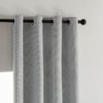 Beauty Home Κουρτίνα Full Blackout σκίασης με 8 κρίκους Elite Art 8392 Silver-Νο4 140x270 Γκρι - Image 5