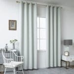 Beauty Home Κουρτίνα Blackout σκίασης με 8 κρίκους Ideal Art 8400 140x270 Γκρι - Image 2