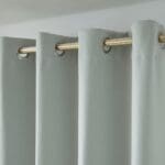 Beauty Home Κουρτίνα Blackout σκίασης με 8 κρίκους Ideal Art 8400 140x270 Γκρι - Image 5