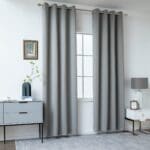 Beauty Home Κουρτίνα Blackout σκίασης με 8 κρίκους Art Ideal 8400 140x270 Ανθρακίτης - Image 2