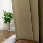 Beauty Home Ύφασμα κουρτίνας με το μέτρο μεσαίας σκίασης Effect Art 8443 Φ320 Λαδί - Image 7