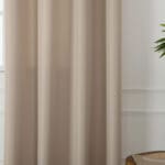 Beauty Home Ύφασμα κουρτίνας με το μέτρο μεσαίας σκίασης Effect Art 8443 Φ320 Άμμου - Image 3
