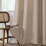 Beauty Home Ύφασμα κουρτίνας με το μέτρο μεσαίας σκίασης Effect Art 8443 Φ320 Άμμου - Image 9