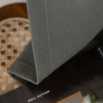 Beauty Home Κουρτίνα μεσαίας σκίασης με 8 μεταλλικούς κρίκους Effect Art 8443 140x270 Ανθρακί - Image 10